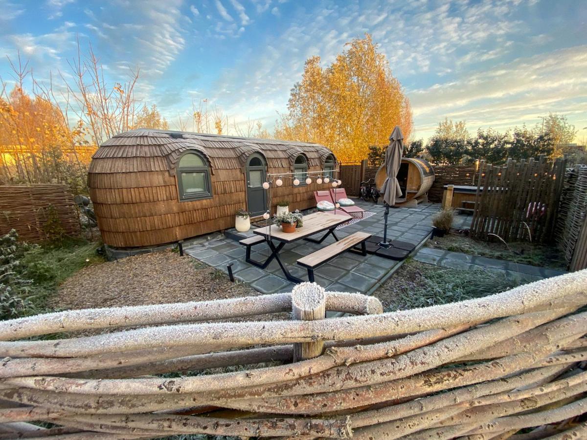 Bed & Wellness Klein Knorrestein With Private Hottub And Sauna And Tandembike Rental Included In Price Almere Exteriér fotografie